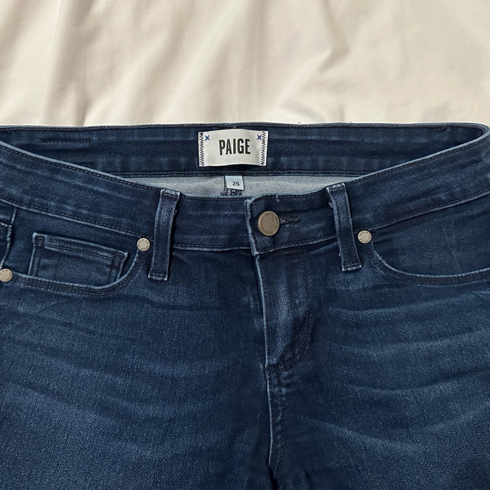 Paige jeans size 26 verdugo ankle